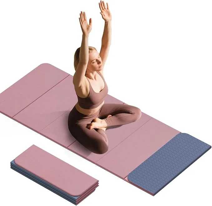 Polyolefin Elastomer Foldable Yoga Mat