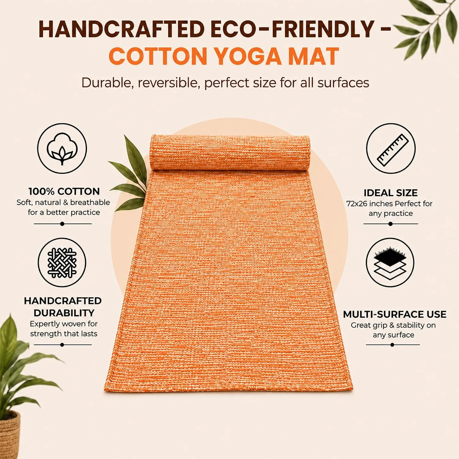 Cotton Yoga Mat