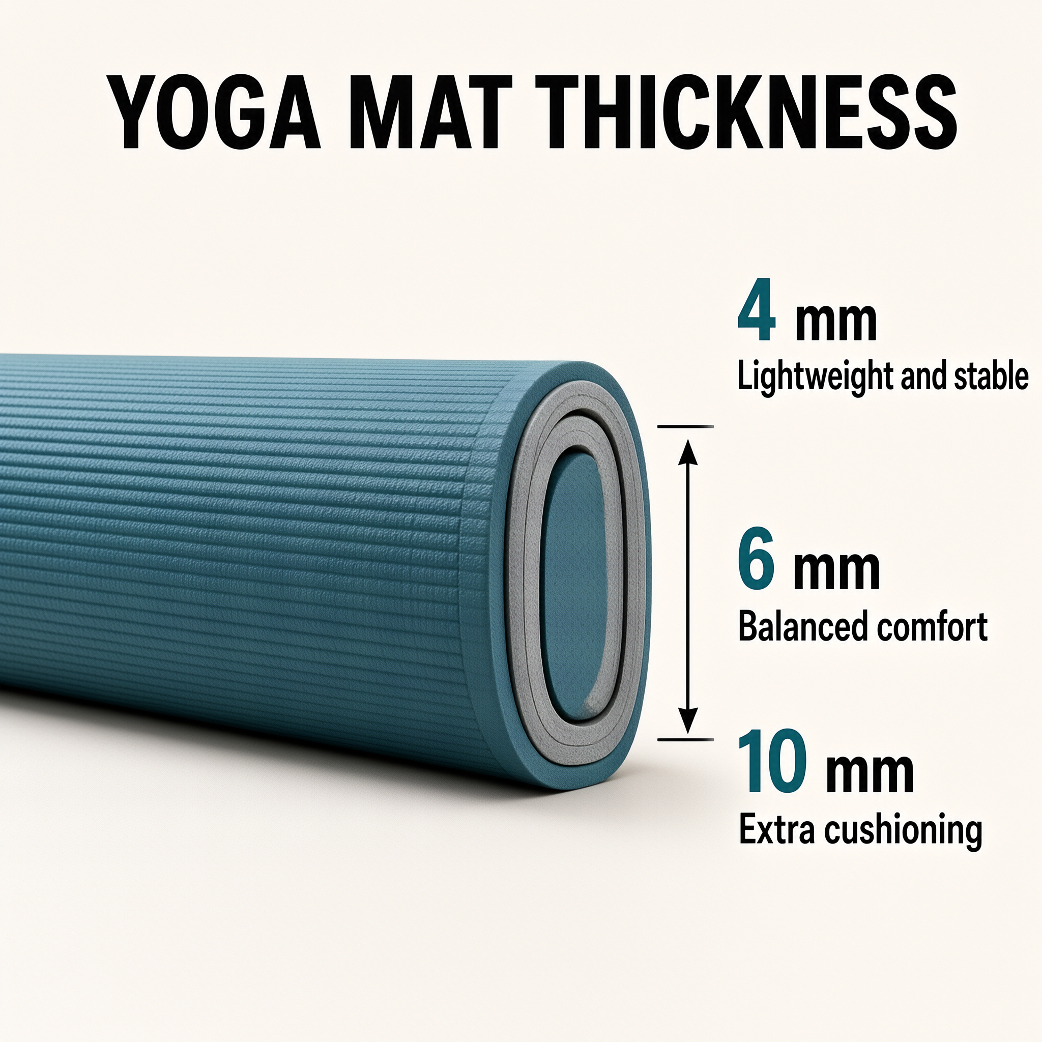 Yoga Mat Thickness Guide: 6mm vs 8mm for Every Practitioner