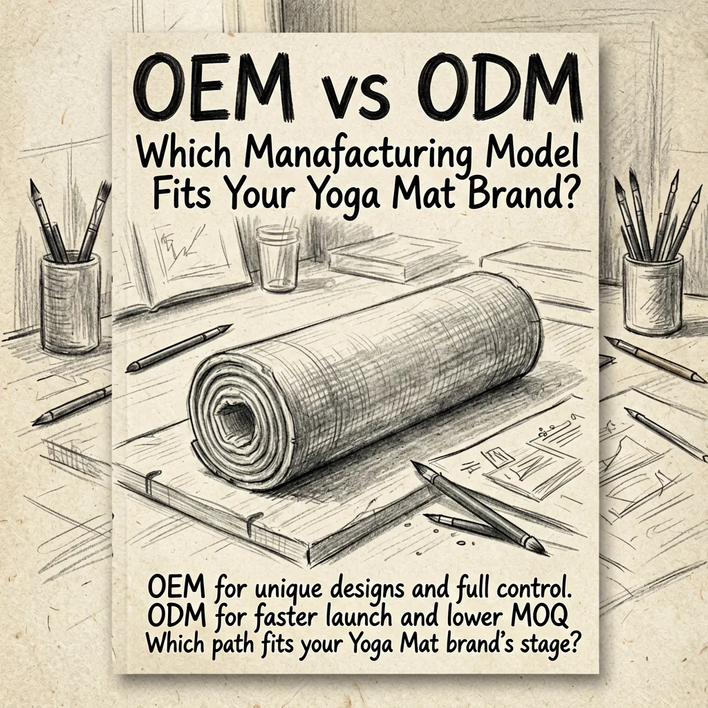 OEM vs ODM：哪种制造模式适合您的瑜伽垫品牌？