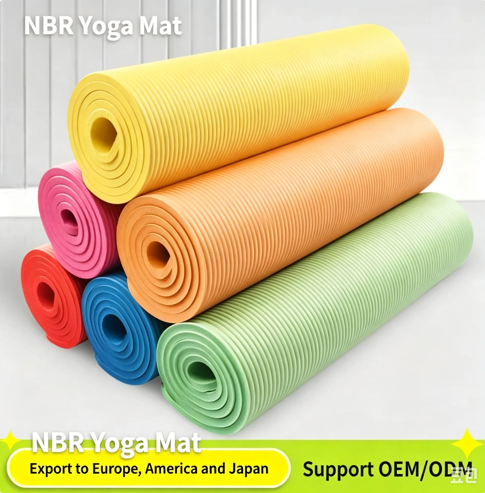 Nitrile Butadiene Rubber Yoga Mat