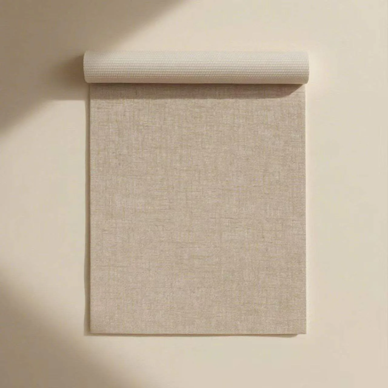 Double-sided non-slip natural linen yoga mat
