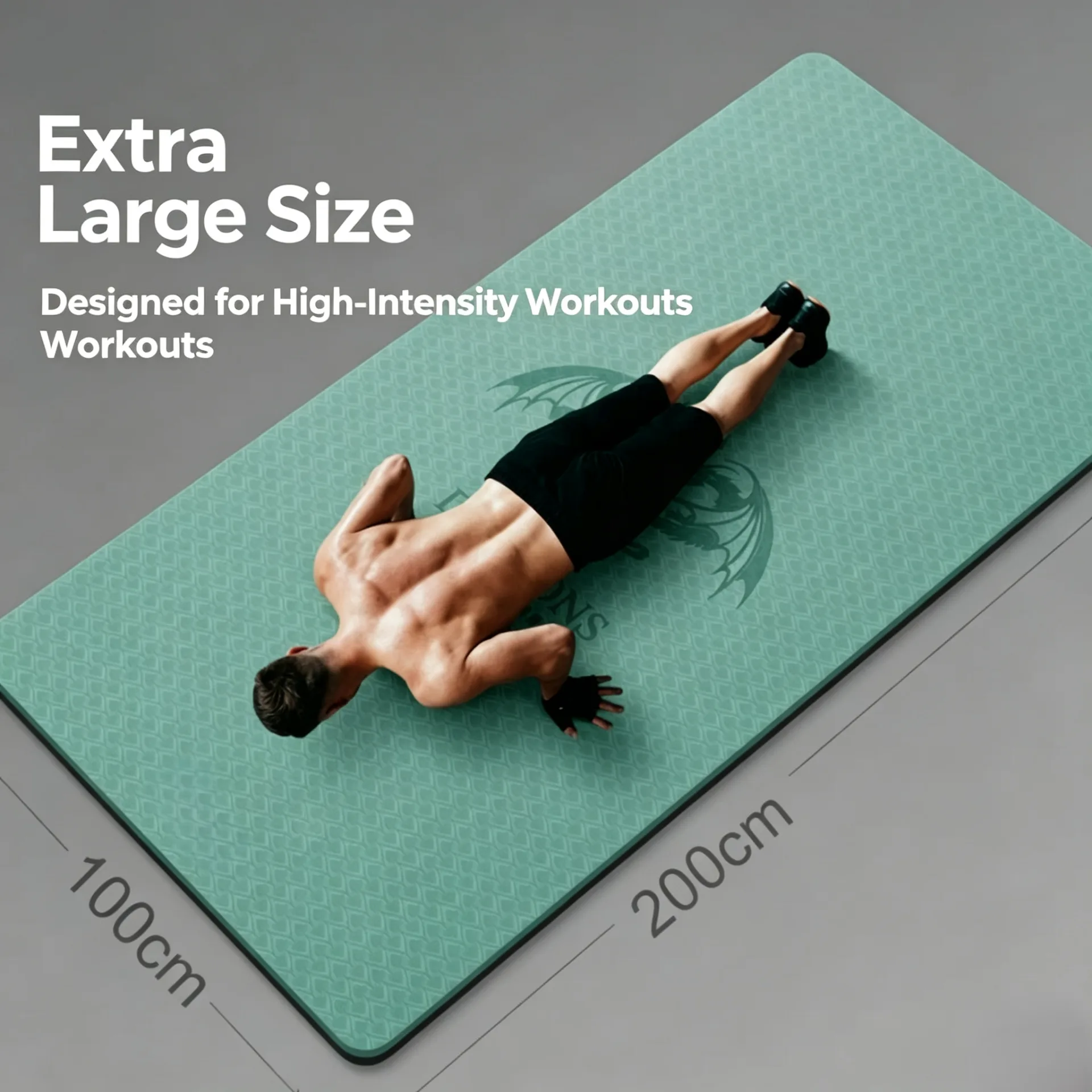 Thermoplastic Elastomer Men Yoga Mat