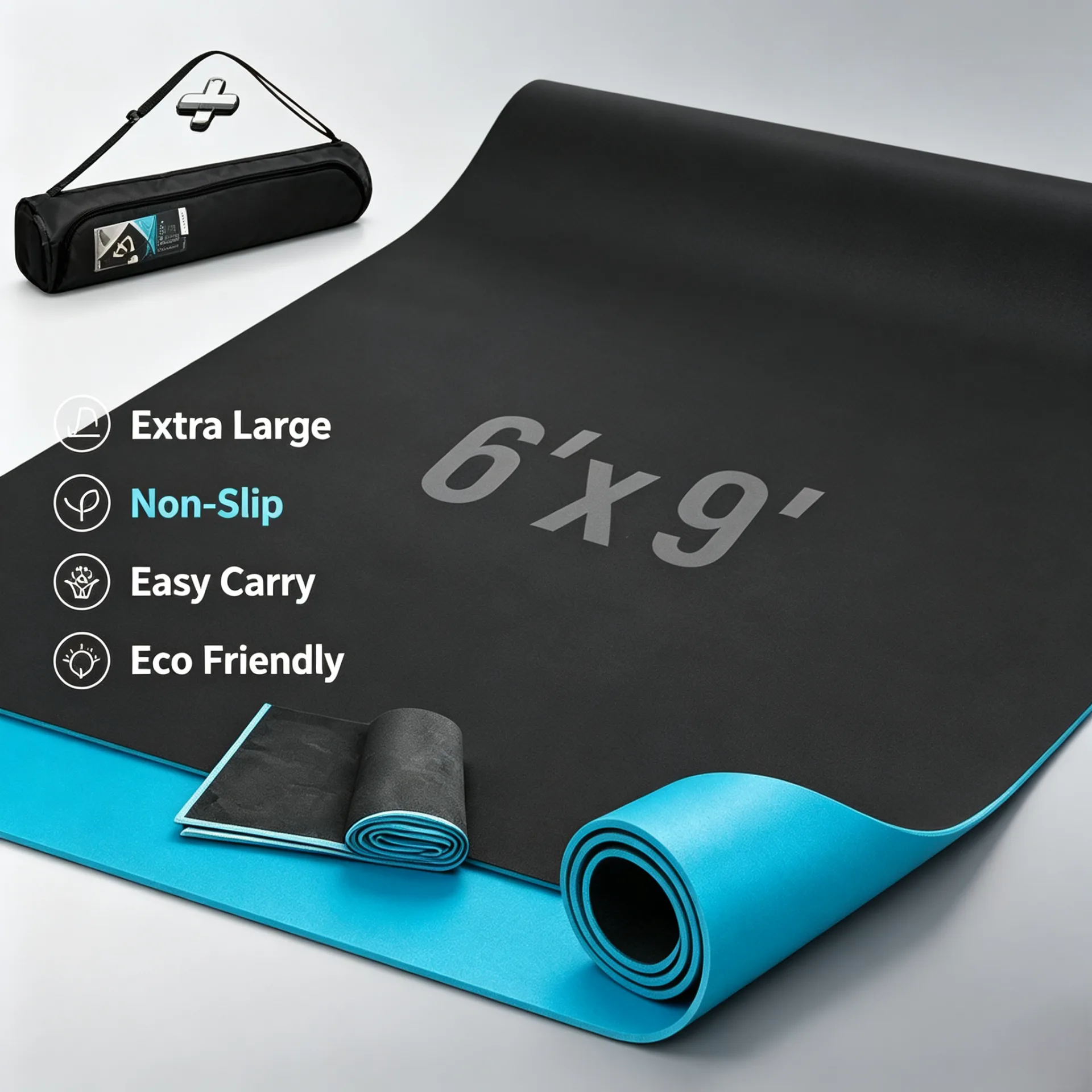 Large Rubber Yoga Mat